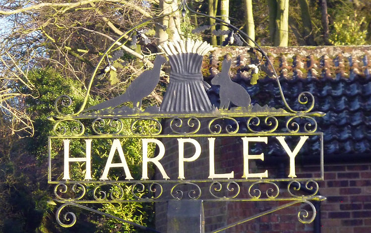 Harpley Village Sign